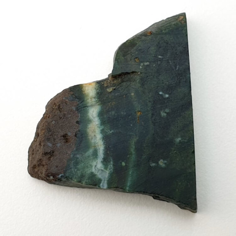 Bloodstone cut raw 34x28 mm No 26 Bloodstone cut raw 34x28 mm No 26