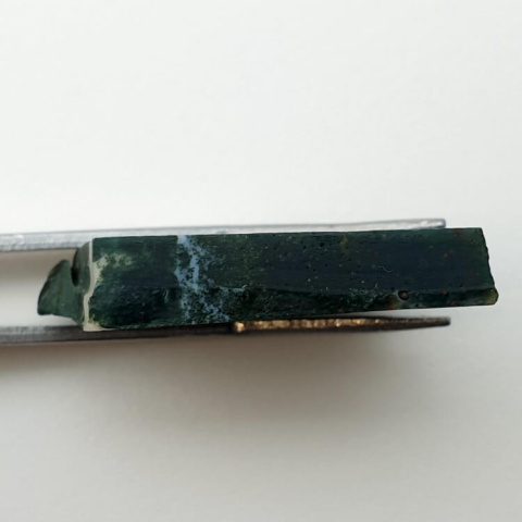 Bloodstone cut raw 35x19 mm No 16 Bloodstone cut raw 35x19 mm No 16