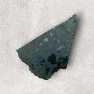 Bloodstone cut raw 36x21 mm No 27