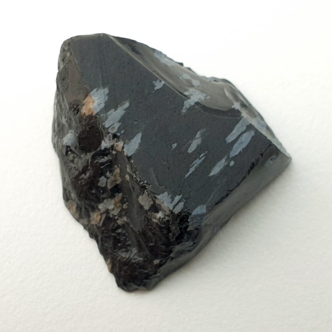 Snow obsidian cut raw 20x18 mm no 99 Snow obsidian cut raw 20x18 mm no 99
