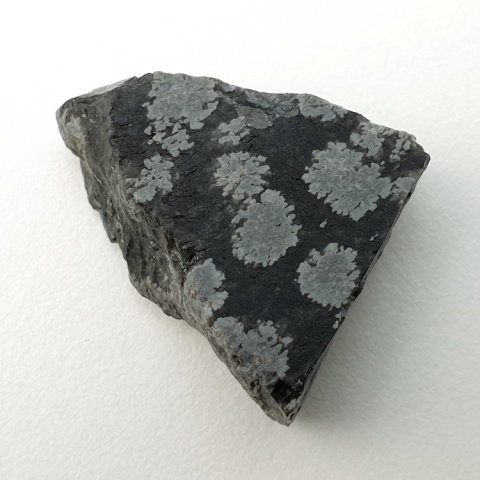 Snow obsidian cut raw 22x19 mm no 84 Snow obsidian cut raw 22x19 mm no 84