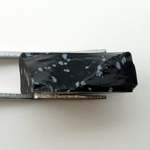 Snow obsidian cut raw 23x20 mm no 88 Snow obsidian cut raw 23x20 mm no 88