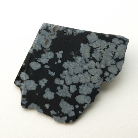 Snow obsidian cut raw 24x24 mm no 85 Snow obsidian cut raw 24x24 mm no 85