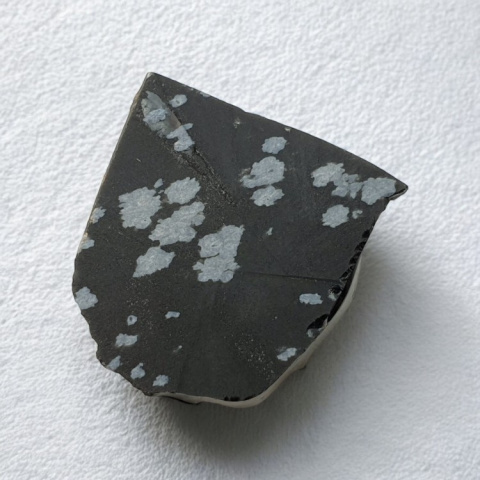 Snow obsidian cut raw 25x25 mm no 53 Snow obsidian cut raw 25x25 mm no 53
