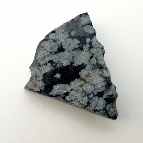 Snow obsidian cut raw 26x21 mm no 54