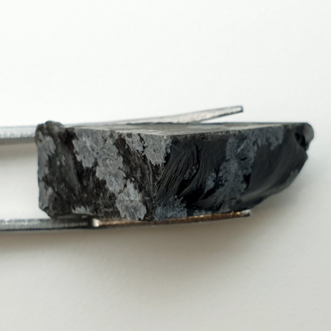Snow obsidian cut raw 28x20 mm no 92 Snow obsidian cut raw 28x20 mm no 92