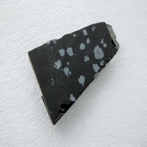 Snow obsidian cut raw 28x22 mm no 70 Snow obsidian cut raw 28x22 mm no 70