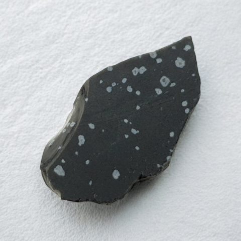 Snow obsidian cut raw 29x17 mm no 79 Snow obsidian cut raw 29x17 mm no 79