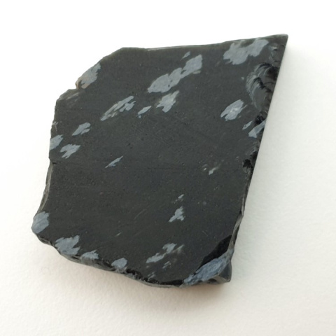 Snow obsidian cut raw 30x21 mm no 49 Snow obsidian cut raw 30x21 mm no 49