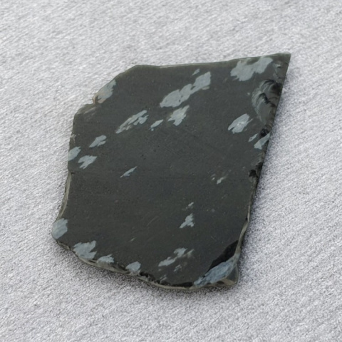 Snow obsidian cut raw 30x21 mm no 49 Snow obsidian cut raw 30x21 mm no 49