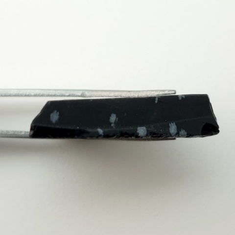 Snow Obsidian cut raw 30x28 mm No 78 Snow Obsidian cut raw 30x28 mm No 78