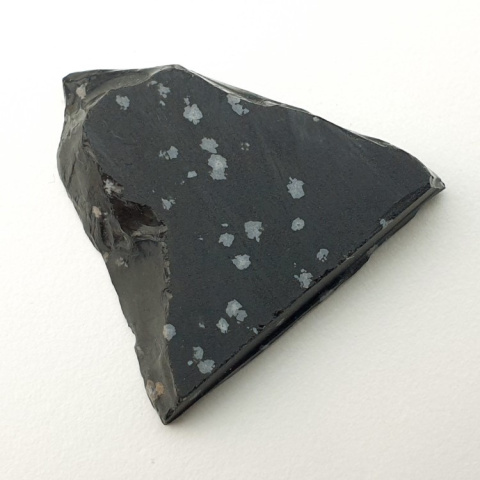 Snow Obsidian cut raw 30x28 mm No 78 Snow Obsidian cut raw 30x28 mm No 78
