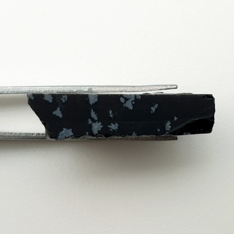 Snow obsidian cut raw 31x23 mm no. 50 Snow obsidian cut raw 31x23 mm no. 50