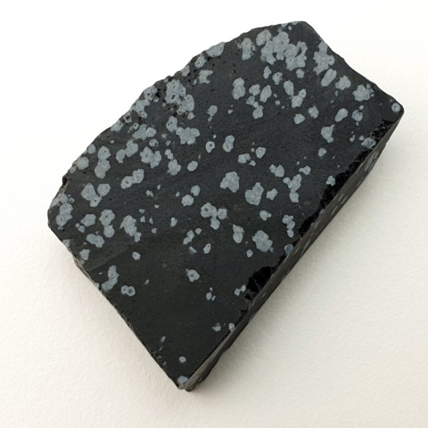 Snow obsidian cut raw 34x22 mm no 62 Snow obsidian cut raw 34x22 mm no 62