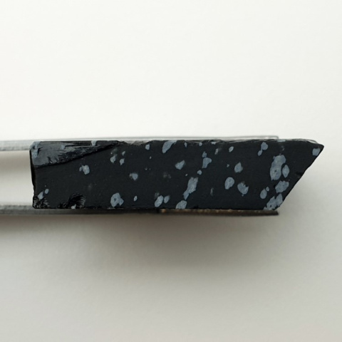 Snow obsidian cut raw 34x22 mm no 62 Snow obsidian cut raw 34x22 mm no 62