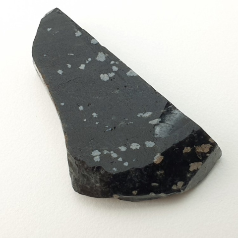 Snow obsidian cut raw 35x19 mm no 64 Snow obsidian cut raw 35x19 mm no 64