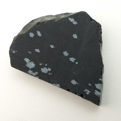 Snow obsidian cut raw 35x31 mm no 48 Snow obsidian cut raw 35x31 mm no 48