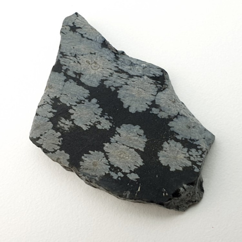 Snow obsidian cut raw 36x23 mm no 67 Snow obsidian cut raw 36x23 mm no 67