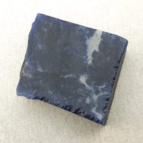 Cut sodalite raw 23x20 mm No 43 Cut sodalite raw 23x20 mm No 43