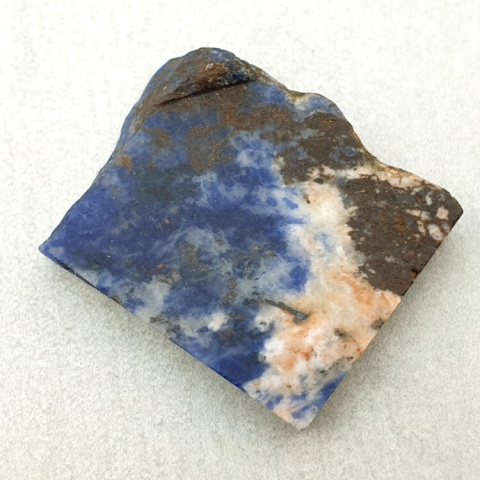 Sodalite cut raw 26x21 mm No 78 Sodalite cut raw 26x21 mm No 78