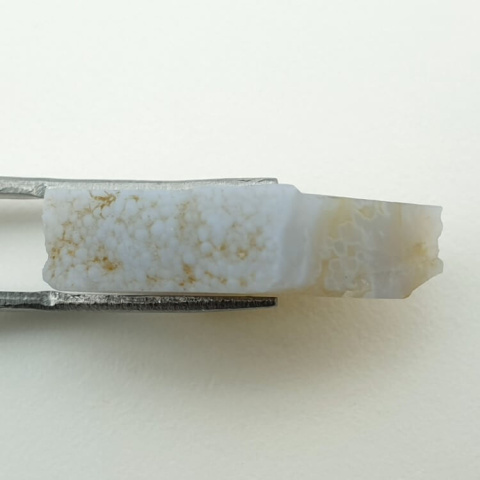 Blue lace agate cut raw 17x15 mm no 81 Blue lace agate cut raw 17x15 mm no 81