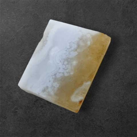 Blue lace agate cut raw 21x16 mm no 26 Blue lace agate cut raw 21x16 mm no 26