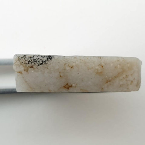 Blue lace agate cut raw 24x20 mm no 52