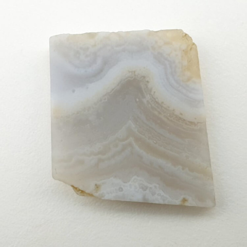 Blue lace agate cut raw 24x21 mm no 28 Blue lace agate cut raw 24x21 mm no 28