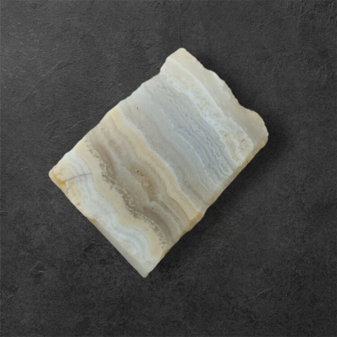 Blue lace agate cut raw 25x19 mm no 68 Blue lace agate cut raw 25x19 mm no 68