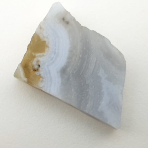 Blue lace cut agate raw 26x18 mm no 19 Blue lace cut agate raw 26x18 mm no 19
