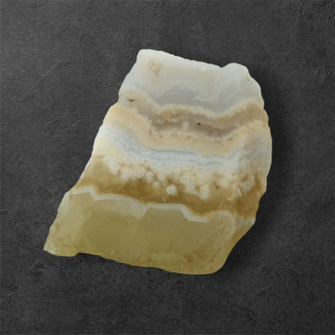 Blue lace cut agate raw 26x20 mm No 7 Blue lace cut agate raw 26x20 mm No 7