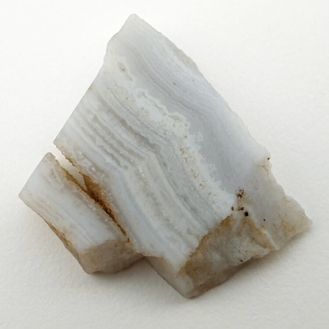 Blue lace agate cut raw 26x21 mm No 65 Blue lace agate cut raw 26x21 mm No 65