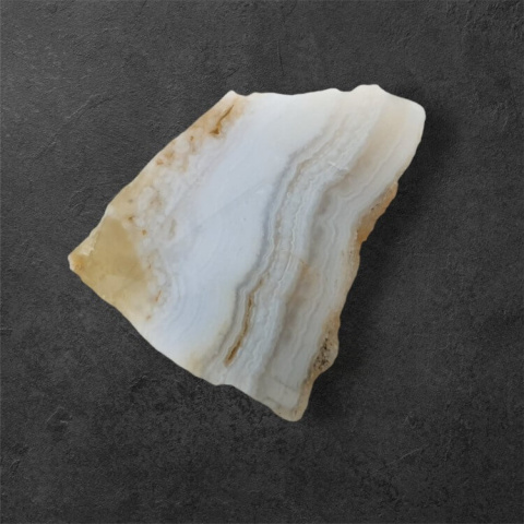 Blue lace cut agate raw 26x22 mm No 74 Blue lace cut agate raw 26x22 mm No 74