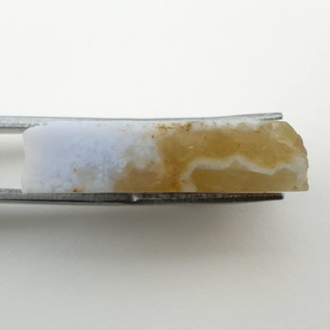 Blue lace cut agate raw 27x19 mm No 59 Blue lace cut agate raw 27x19 mm No 59