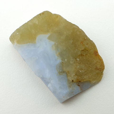 Blue lace cut agate raw 27x20 mm no 41 Blue lace cut agate raw 27x20 mm no 41