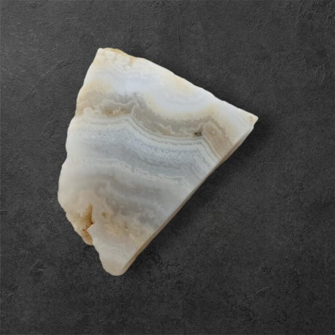 Blue lace agate cut raw 27x22 mm no 13 Blue lace agate cut raw 27x22 mm no 13