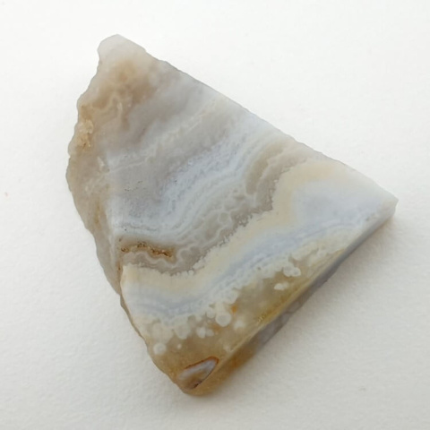 Blue lace agate cut raw 27x22 mm no 13 Blue lace agate cut raw 27x22 mm no 13