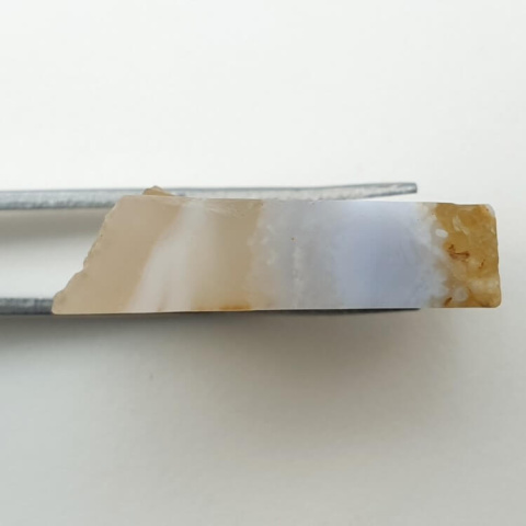 Blue lace agate cut raw 27x26 mm no 35 Blue lace agate cut raw 27x26 mm no 35