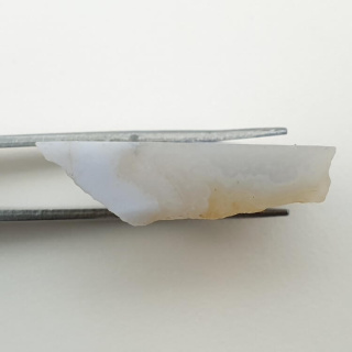 Blue lace agate cut raw 28x21 mm no 30