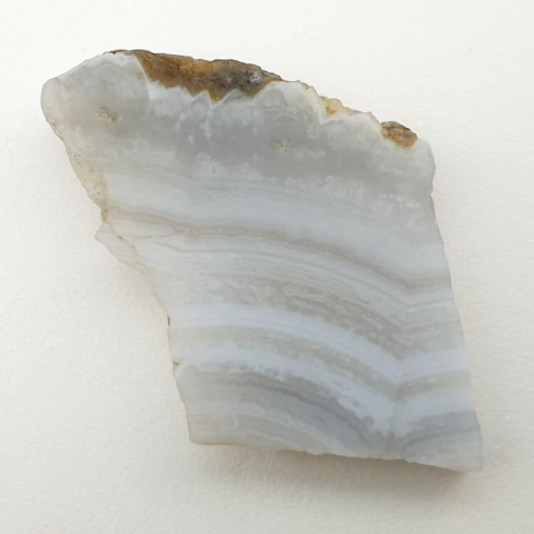 Blue lace agate cut raw 28x27 mm no 18 Blue lace agate cut raw 28x27 mm no 18