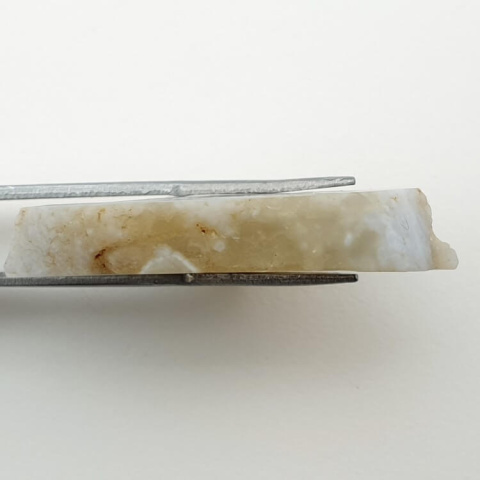 Blue lace cut agate raw 28x28 mm no 16 Blue lace cut agate raw 28x28 mm no 16