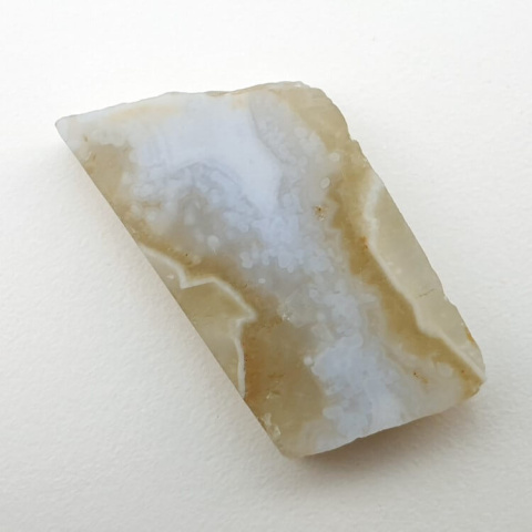 Blue lace agate cut raw 29x16 mm no 53 Blue lace agate cut raw 29x16 mm no 53