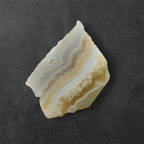 Blue lace cut agate raw 29x21 mm no 27 Blue lace cut agate raw 29x21 mm no 27