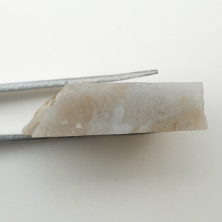 Blue lace agate cut raw 29x21 mm no 27