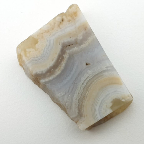 Blue lace agate cut raw 29x21 mm no 48 Blue lace agate cut raw 29x21 mm no 48