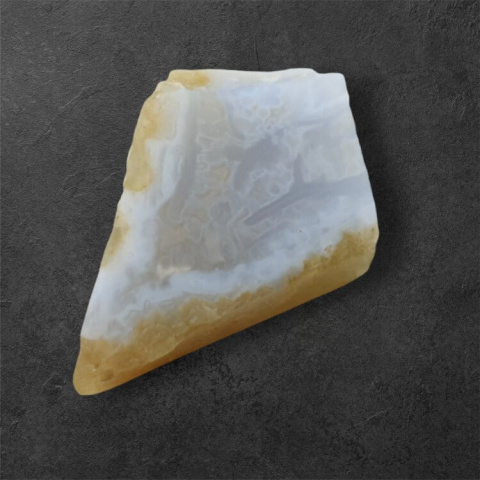Blue lace agate cut raw 30x21 mm no 32 Blue lace agate cut raw 30x21 mm no 32
