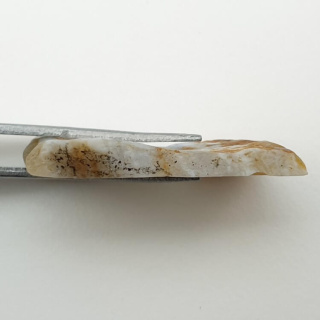 Blue lace agate cut raw 30x21 mm no 50