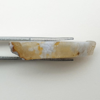 Agate blue lace cut raw 31x15 mm no 20