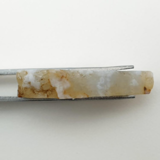 Blue lace agate cut raw 33x19 mm no 33