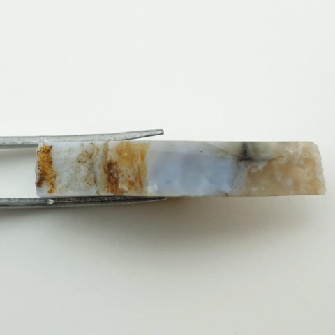 Blue lace agate cut raw 37x20 mm no 69 Blue lace agate cut raw 37x20 mm no 69